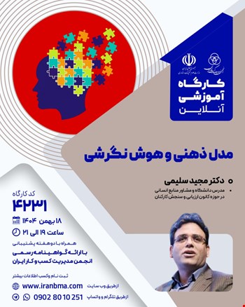 کارگاه آموزشی مدل ذهنی و هوش نگرشی (۴۲۳۱)