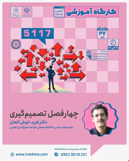 کارگاه آموزشی «چهار فصل تصمیم گیری» (5117)